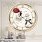 Designart Lovely Glamorous Parfum Glam Wall Clock